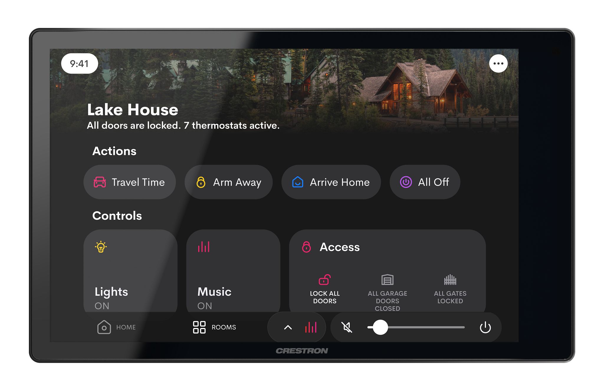 TSW-880R-B Crestron Home® OS-Version