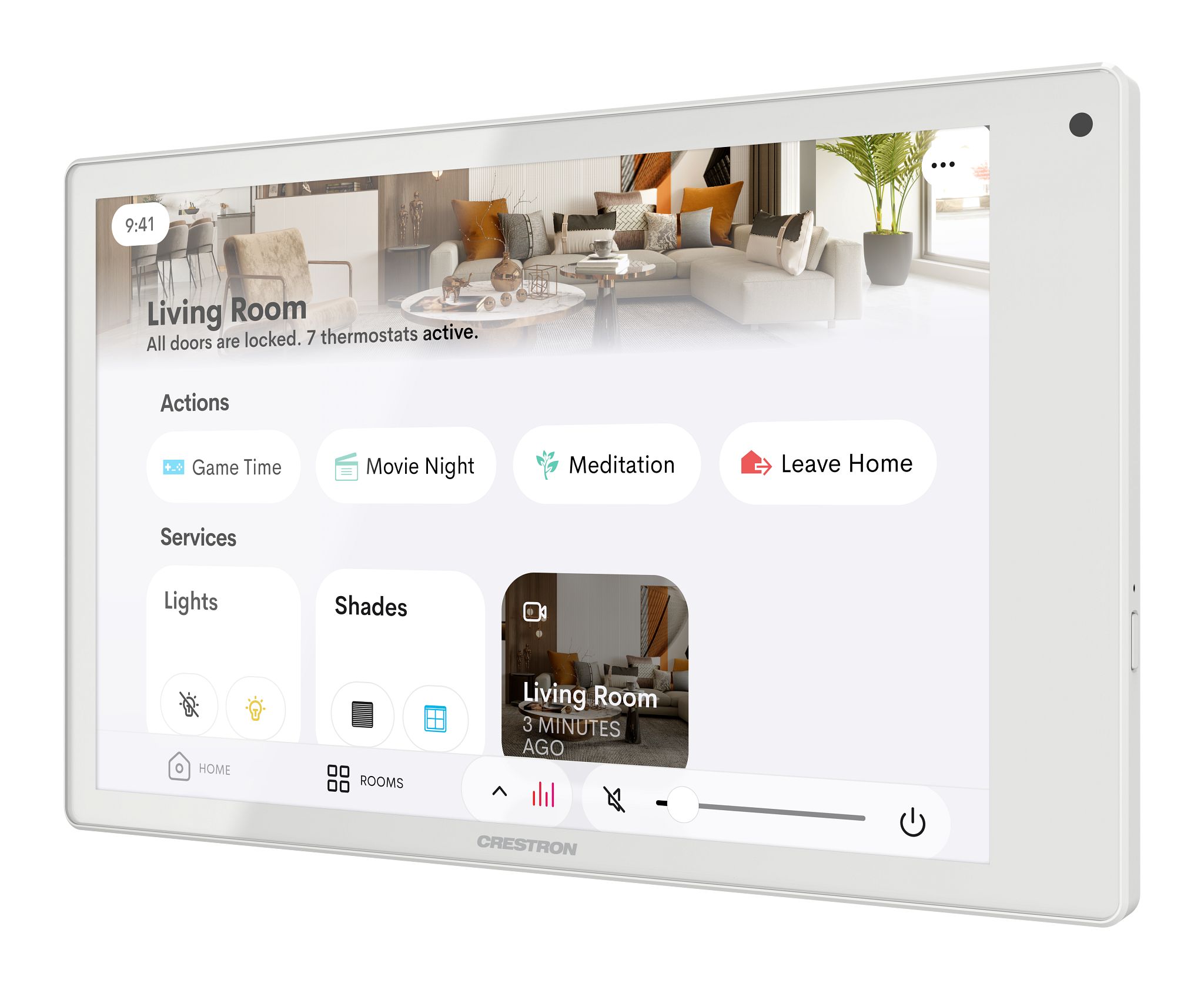 TSW-880R-W Crestron Home® OS-Version
