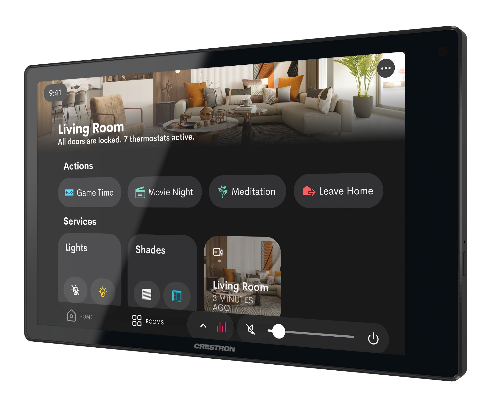 TSW-880R-B Crestron Home® OS-Version